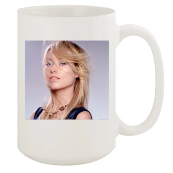 Olivia Wilde 15oz White Mug