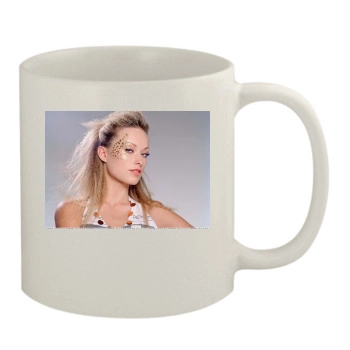 Olivia Wilde 11oz White Mug