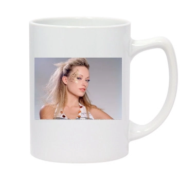 Olivia Wilde 14oz White Statesman Mug