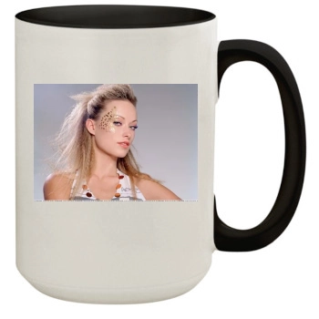 Olivia Wilde 15oz Colored Inner & Handle Mug