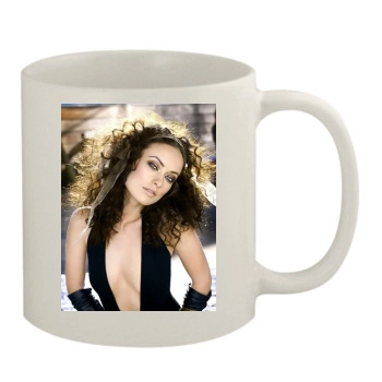 Olivia Wilde 11oz White Mug