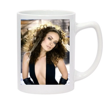 Olivia Wilde 14oz White Statesman Mug