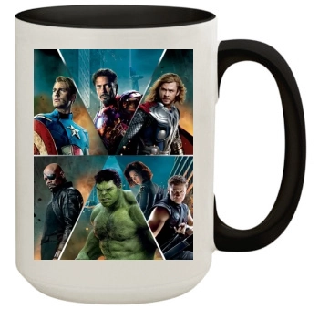 The Avengers (2012) 15oz Colored Inner & Handle Mug