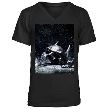 The Dark Knight Rises (2012) Men's V-Neck T-Shirt