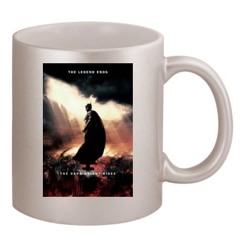 The Dark Knight Rises (2012) 11oz Metallic Silver Mug