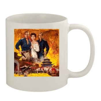 55 Days at Peking (1963) 11oz White Mug