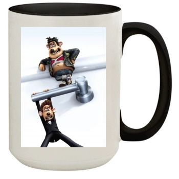 Flushed Away (2006) 15oz Colored Inner & Handle Mug