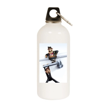 Flushed Away (2006) White Water Bottle With Carabiner