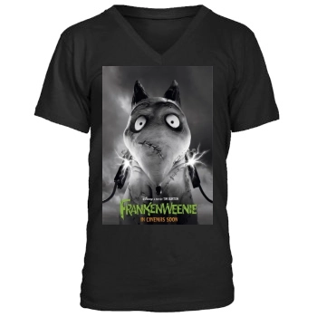 Frankenweenie (2012) Men's V-Neck T-Shirt