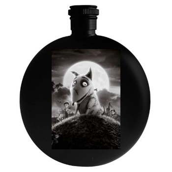 Frankenweenie (2012) Round Flask