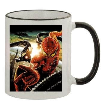 Spider-Man 2 (2004) 11oz Colored Rim & Handle Mug