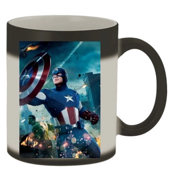 The Avengers (2012) Color Changing Mug