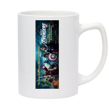 The Avengers (2012) 14oz White Statesman Mug