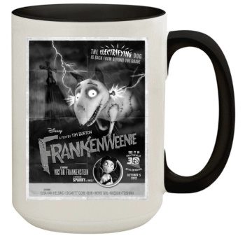 Frankenweenie (2012) 15oz Colored Inner & Handle Mug