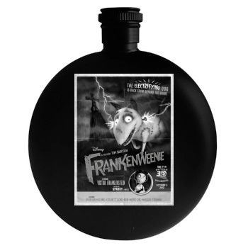 Frankenweenie (2012) Round Flask