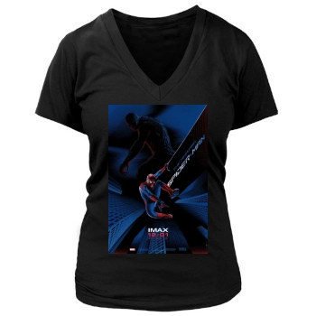 The Amazing Spider-Man (2012) Women's Deep V-Neck TShirt