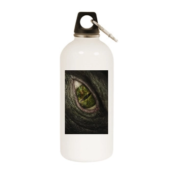 The Amazing Spider-Man (2012) White Water Bottle With Carabiner