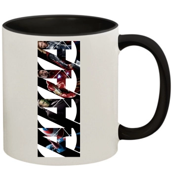 The Avengers (2012) 11oz Colored Inner & Handle Mug