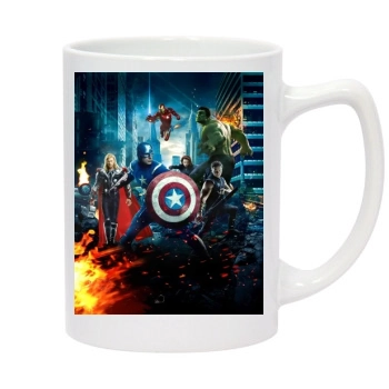 The Avengers (2012) 14oz White Statesman Mug