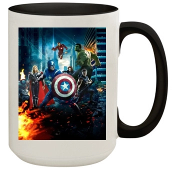 The Avengers (2012) 15oz Colored Inner & Handle Mug