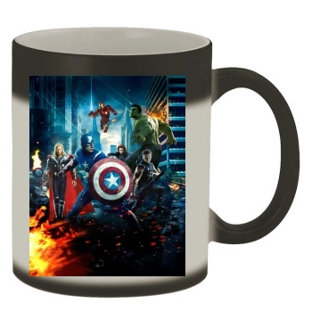 The Avengers (2012) Color Changing Mug