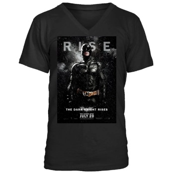 The Dark Knight Rises (2012) Men's V-Neck T-Shirt