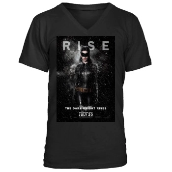 The Dark Knight Rises (2012) Men's V-Neck T-Shirt