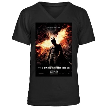 The Dark Knight Rises (2012) Men's V-Neck T-Shirt