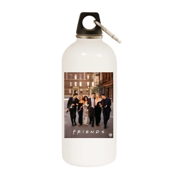 Friends (1994) White Water Bottle With Carabiner