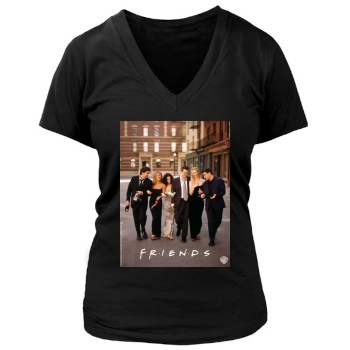 Friends (1994) Women's Deep V-Neck TShirt