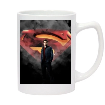 Smallville (2001) 14oz White Statesman Mug