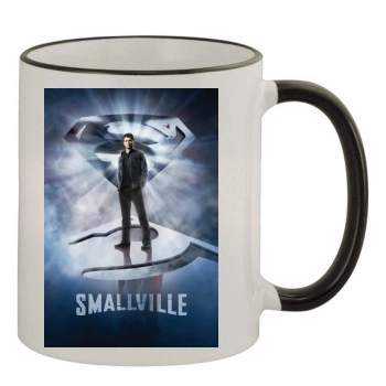 Smallville (2001) 11oz Colored Rim & Handle Mug