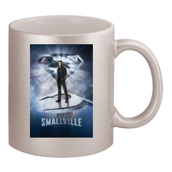 Smallville (2001) 11oz Metallic Silver Mug