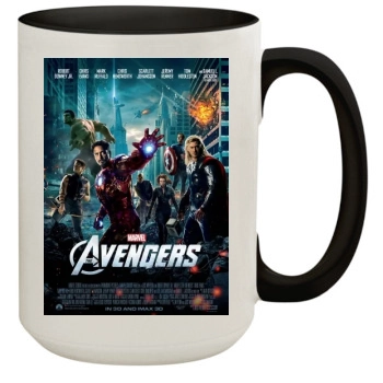 The Avengers (2012) 15oz Colored Inner & Handle Mug