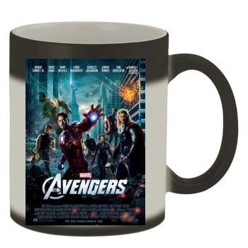 The Avengers (2012) Color Changing Mug