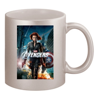 The Avengers (2012) 11oz Metallic Silver Mug