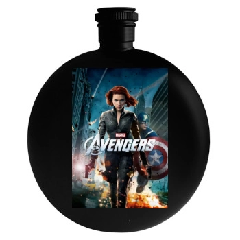 The Avengers (2012) Round Flask