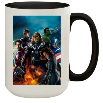 The Avengers (2012) 15oz Colored Inner & Handle Mug