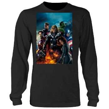 The Avengers (2012) Men's Heavy Long Sleeve TShirt