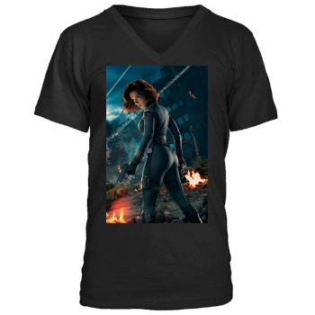 The Avengers (2012) Men's V-Neck T-Shirt