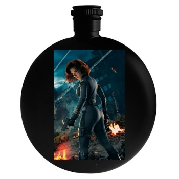 The Avengers (2012) Round Flask