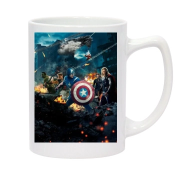 The Avengers (2012) 14oz White Statesman Mug