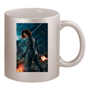 The Avengers (2012) 11oz Metallic Silver Mug