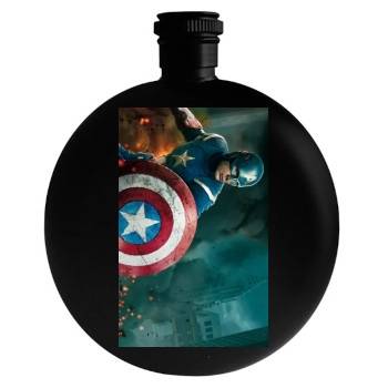 The Avengers (2012) Round Flask