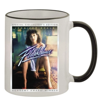 Flashdance (1983) 11oz Colored Rim & Handle Mug