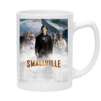 Smallville (2001) 14oz White Statesman Mug