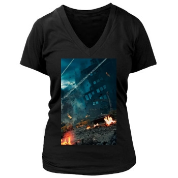 The Avengers (2012) Women's Deep V-Neck TShirt