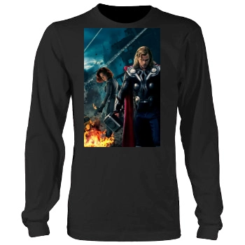 The Avengers (2012) Men's Heavy Long Sleeve TShirt