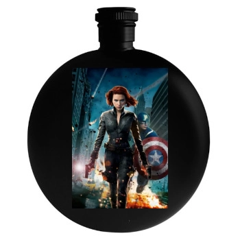 The Avengers (2012) Round Flask