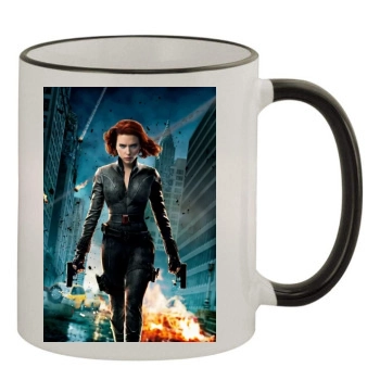 The Avengers (2012) 11oz Colored Rim & Handle Mug